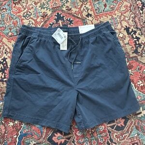 NWT American Eagle 7in Flex Lived In Trekker Shorts Blue Men’s size L